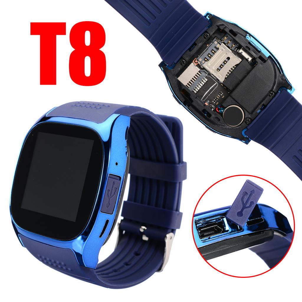 Pdtoweb Bluetooth Smart Watch Phone Mate SIM Sport Pedometer For