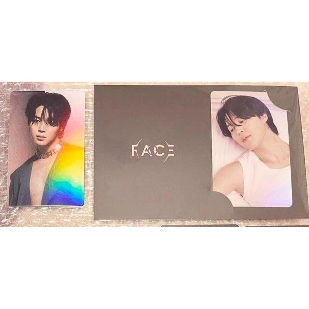 BTS JIMIN FACE OFFICIAL PHOTO CARD JPFC hologram Universal music