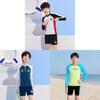 Kinder Badesachen Jungen Langarm Sonnenschutz Anzug Für Wassersport Und Training