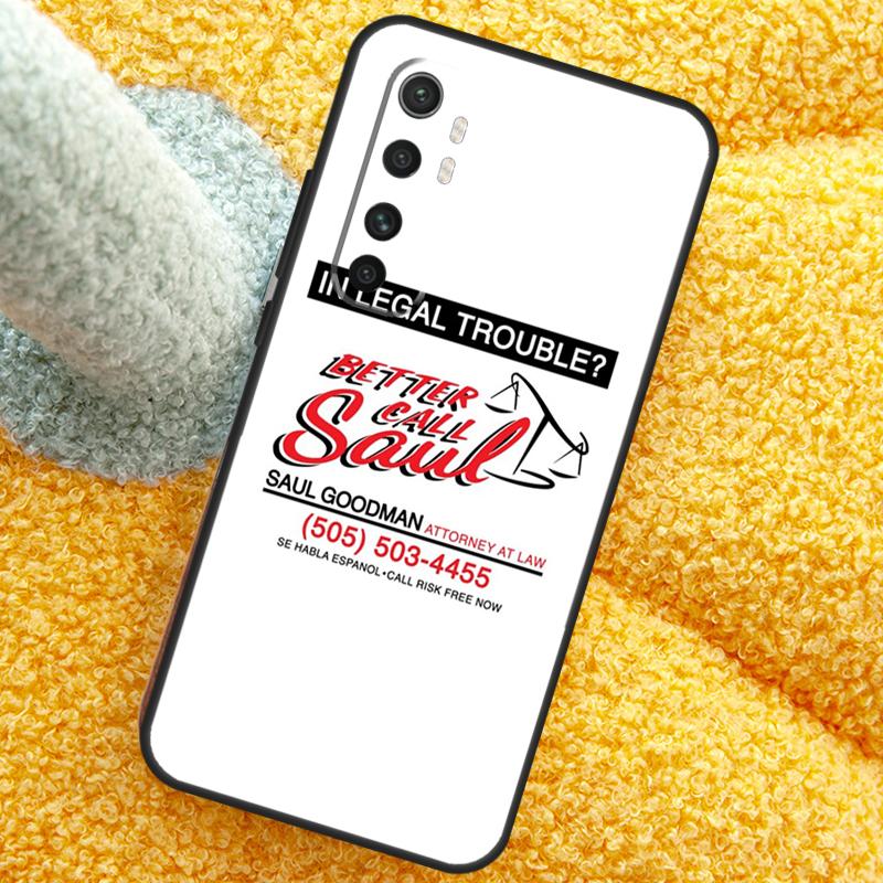 Better Call Saul Case For Xiaomi 15 Ultra 14 13T 14T 15T 17 Pro Max  Cover For POCO X7 Pro X5 X6 F5 F6 F7 F8
