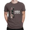 18 hits Man's TShirt A-ABBA Band O Neck Short Sleeve 100% Cotton T Shirt Funny Top Quality Gift Idea