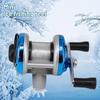 Mini Fishing Reel Winter Fishing Double Rocker Arm Metal Special Fishing Line Reel Ice Fishing Reel Left And Right Hand Reels