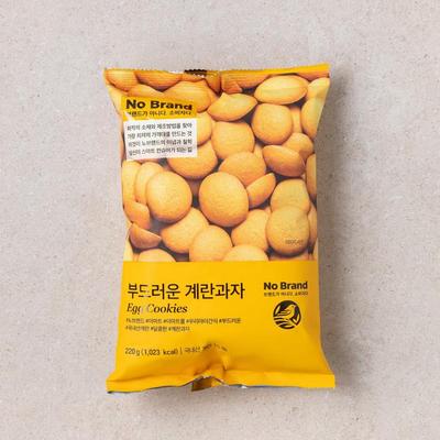 NO BRAND Korean Soft Egg Cookies 220g