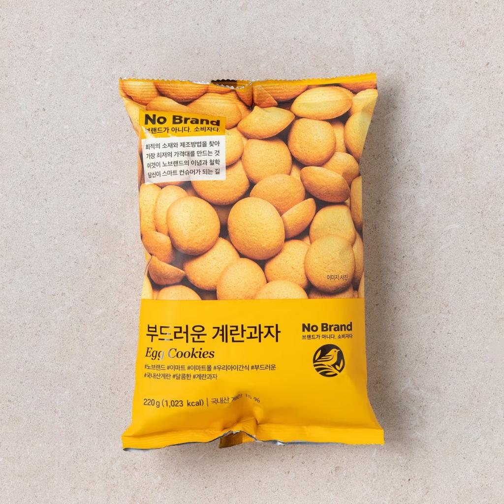

[No Brand] Korean Soft Egg Cookies 220g