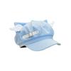 Leather Buckle Newsboy Cap Mini Wing Decor Streetwear Hat Harajuku Cat Ear Beret Hat  Daily
