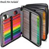 Art Supplies Organizer Colored Pencil Case Multi-Layer Design Portable Artist Student Painting Material Storage Pouch