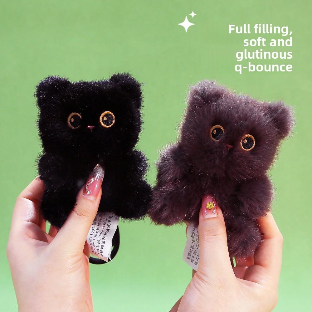 Siamesische Katze Plüsch Schlüsselanhänger Mit Weicher Polyesterfaser Für Taschen Dekoration Geschenk Für Katzenliebhaber