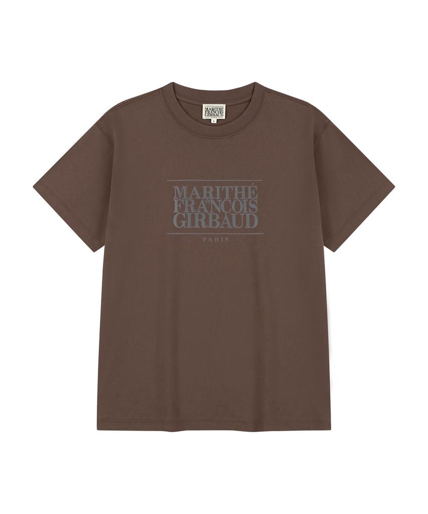 Malittepeulangsowajeobeo Classic Logo Tee Brown
