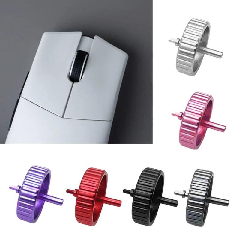 Aluminiumlegierung Maus-Riemenscheibe Scrollrad Maus-Laufrad Für Thunderobot ML903 Mausrad