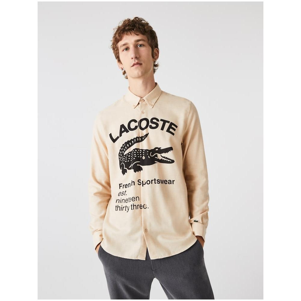 

Мужская рубашка с надписью LACOSTE CH4568 52N UB7 Q2NCH4568 52NUB7