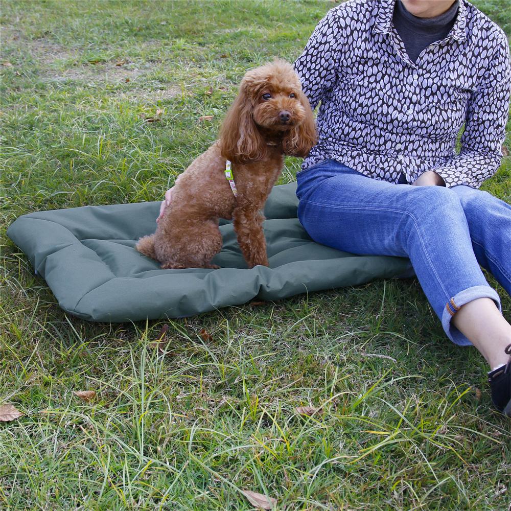 Outdoor Camping Dog Mat Foldable Pet Pad Oxford Cloth Puppy Cushion Bed Blanket