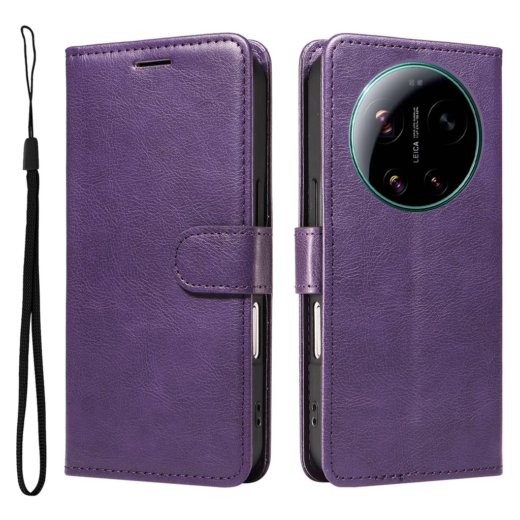 For Xiaomi 15S Pro Case PU Leather Phone Cover with Card Holder Stand