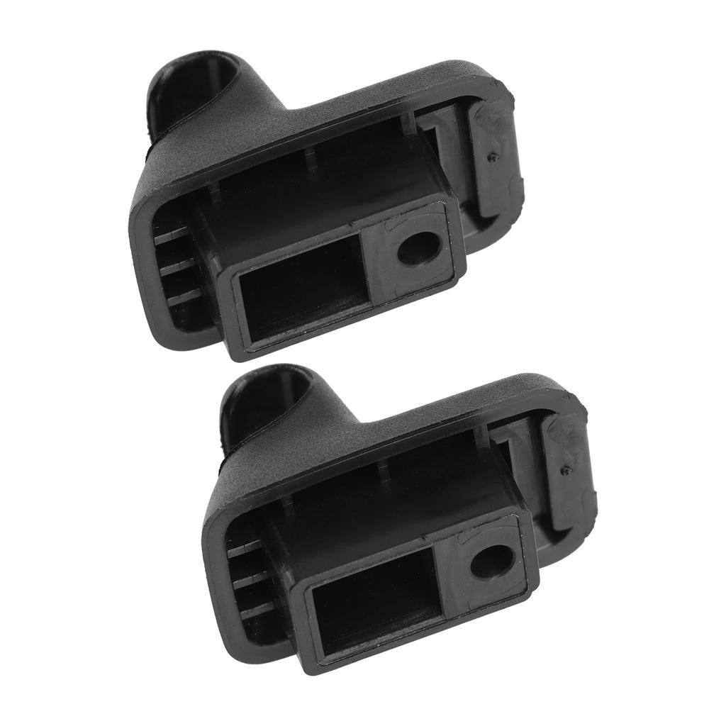 2x Black Sun Visor Clip 1RF14DX9AB Fit For Chrysler 300 Dodge Charger 2011-2020