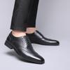 Large Men's Retro Brogue Leather Dress Shoes