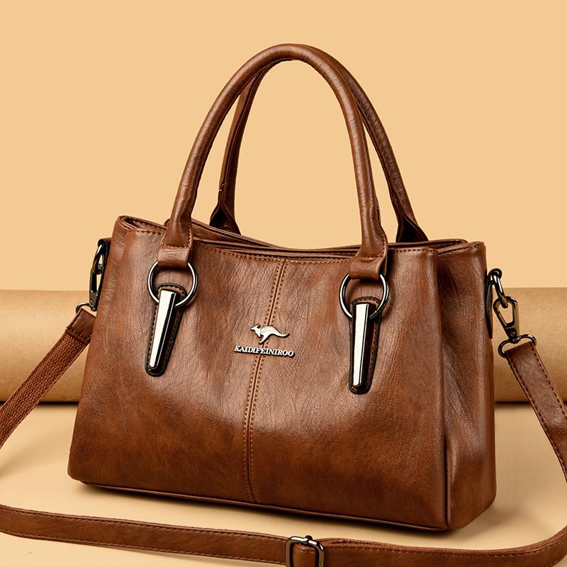 High Quality Cow Leather Ladies Handbags Fashi Luxury Female Messenger Tote Bags Women Genuine Leather Shoulder Crossbody Sac