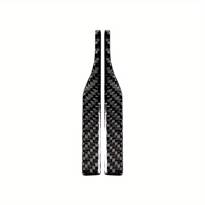 2Pcs carbon fiber car rearview mirror crash strip, universal protective cover is suitable for all cars car side mirror protector