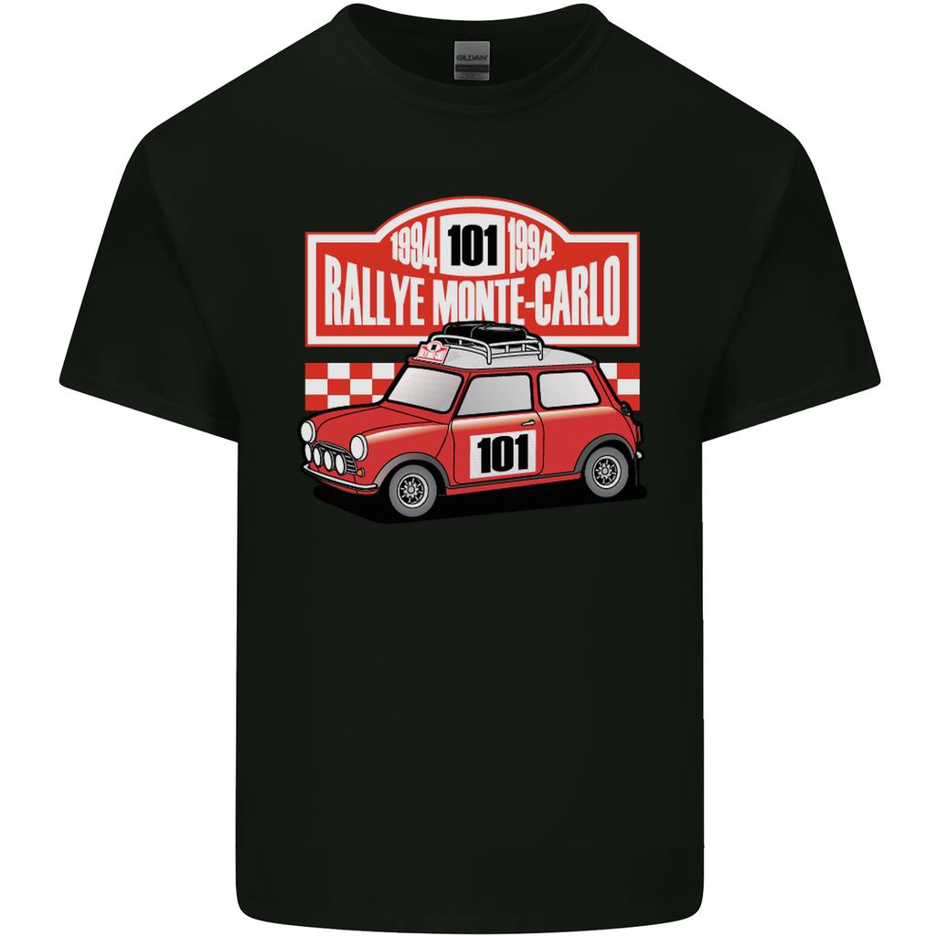 Rallye Monte Carlo Mini Rally Car Unisexs Light Cotton TShirt