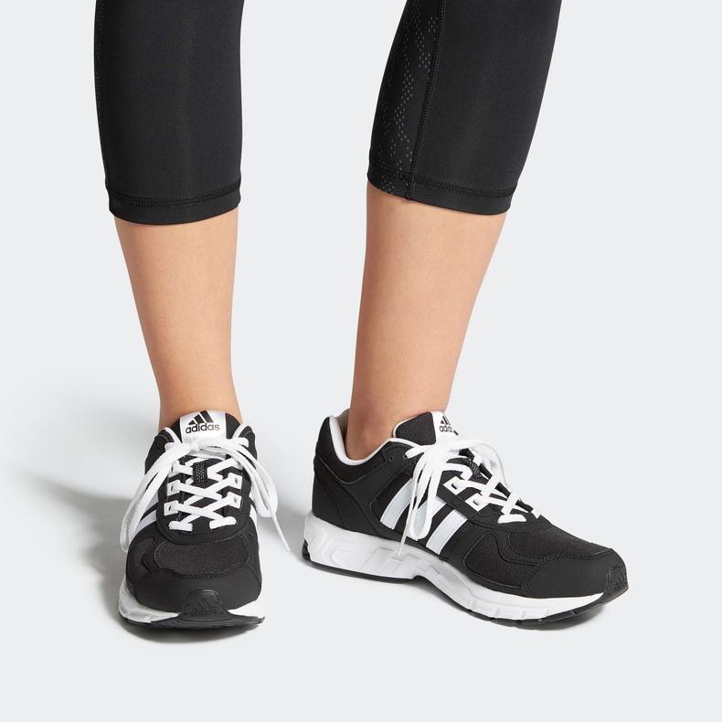 New Adidas Equipment 10 W 'Black White Red' Women's BB8319