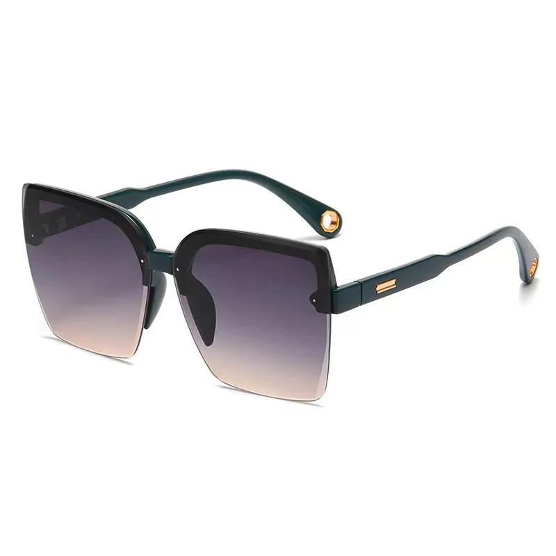 Rimless Sunglasses for Woman Fashion Vintage Square Sun Glasses Eyewear Luxury Brand Design UV400 Shades Lentes De Sol Hombre