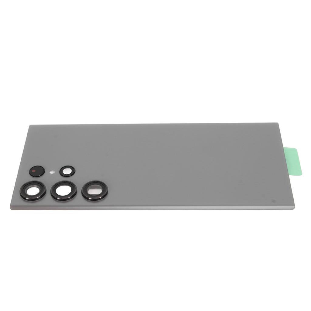 Back Glass Replacement Cover Case with Pre Installed Camera Lens Adhesive Repair Tool Kit for
