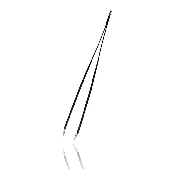 Ruby's Tweezers Classic Slant Black 1K104, Swiss Premium Tweezers