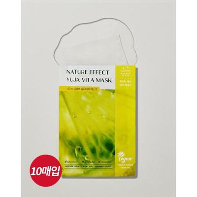 Nature Effect Yuja Vita Mask 10 Sheets