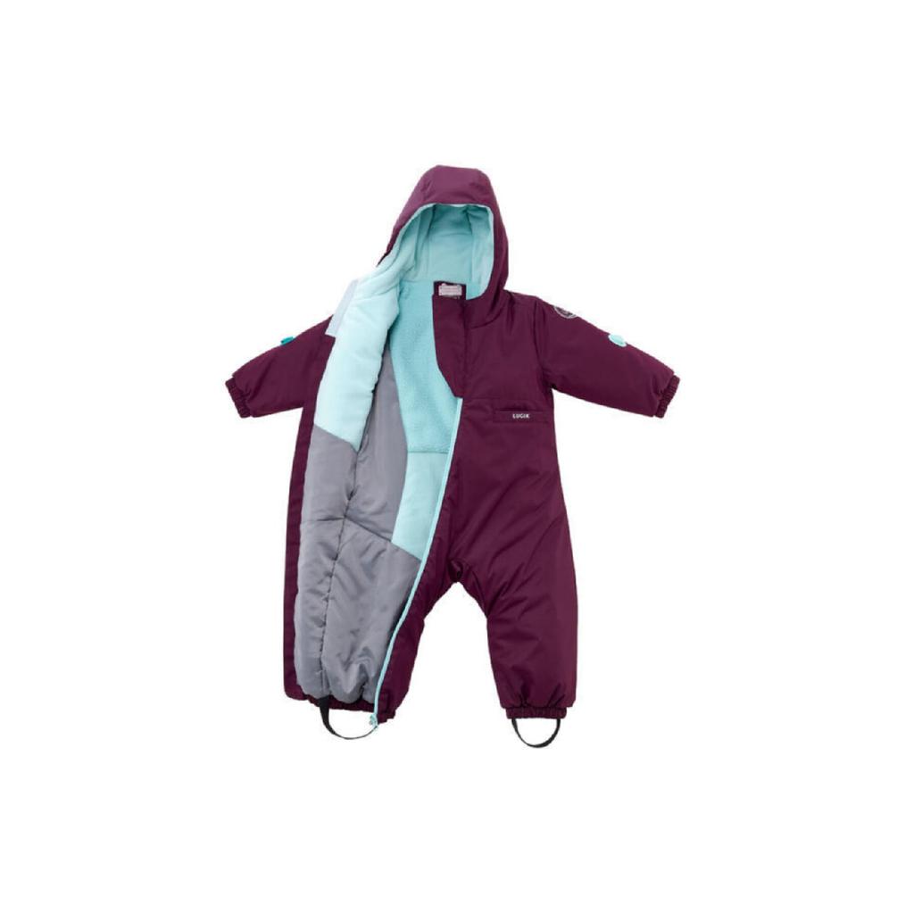 Baby Snow Ski Jumpsuit Purple