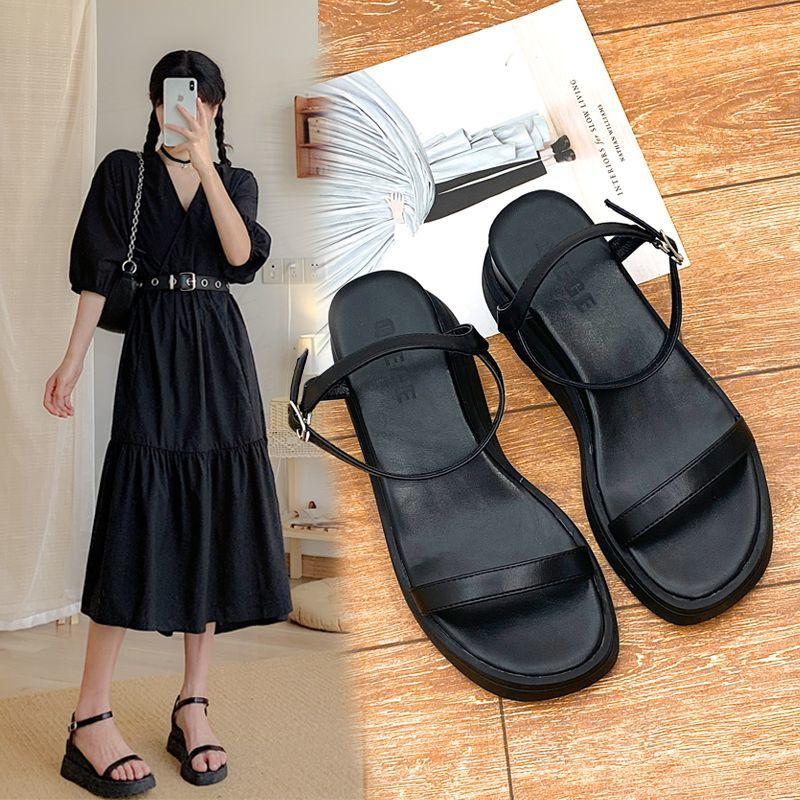 

Fashion Women s Sandals Wedges Heel Roman Style Ladies Shoes Platform Black Casual Designer Sandal Comfort on Sale 2025 Trend Luxury Pvc 39
