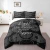 Bible Verse Clocks Christian Bedding set (1 duvet cover, 2 pillowcases, duvet not included) for Bedroom Office Faith Decor, Isaiah Scripture Art Print