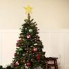 high quality1 Pc Star Christmas Tree Toppers Lighted, Glitter Star Tree Topper Lighted With LED Lights For Xmas Tree Decorations, Holiday Party