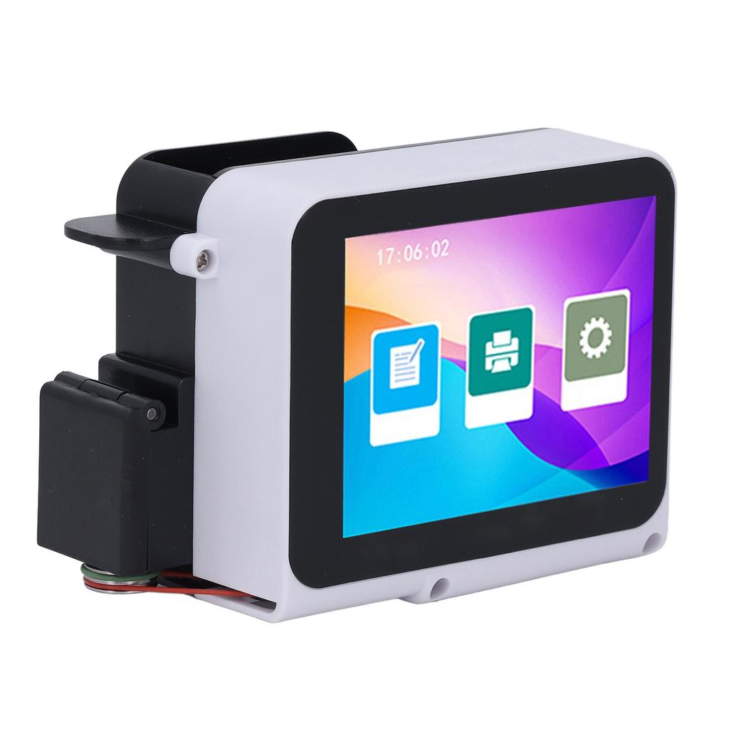 Handheld Printer 12.7mm Inkjet Printing Machine for Barcode Date Label Batch Number Support Multi Languages Materials