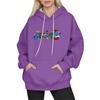 Women's Fashion Long-Sleeve Pullover Hoodie with Fun Movie-Inspired Prints