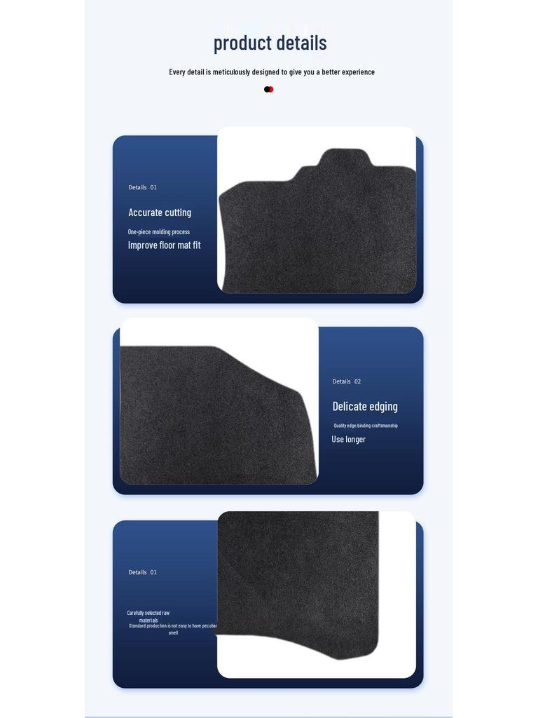 In-Stock Car Floor Mats for Geely Xingyue Zhiqing - 24 Models, LHD & RHD