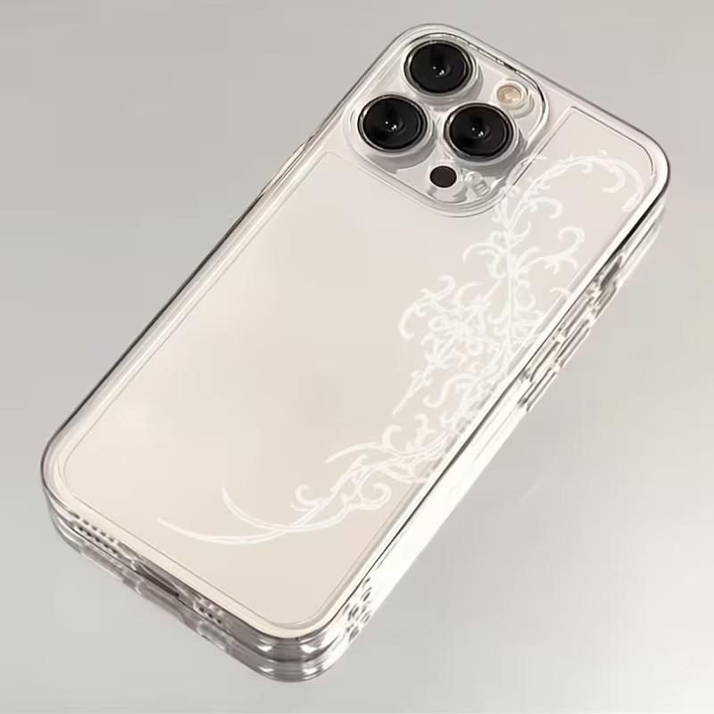 Phone Case for Oppo Realme Note 70 15 C71 C63 C65 C67 C55 C53 C35 C33 C31 C30 C20 12 11 10 9i 5G Back Cover Stylish white floral