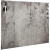 Tableau magnétique - vidaXL - 40 x 40 cm - Verre trempé - Montage mural - Intérieur