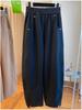 Women's Spring High Waist Loose Harem Pants - Petite Casual Lantern Style