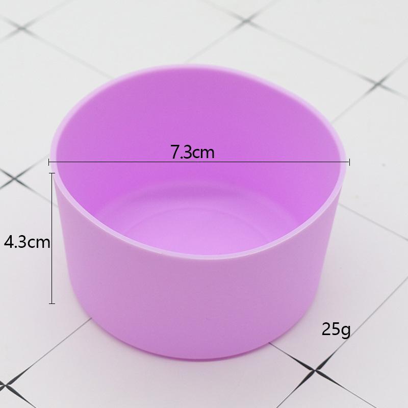 75mm Muti Color Silicone Cup Protection Case Storage Vacuum Bottle Compatitable For Stanley 30/40oz Anti Slip Scratch Resistant