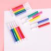 Set of Watercolor Pens for Kids DIY Drawing and Coloring Supplies Safe Non-Toxic Art Markers for Creative Craft Projects and School Activities