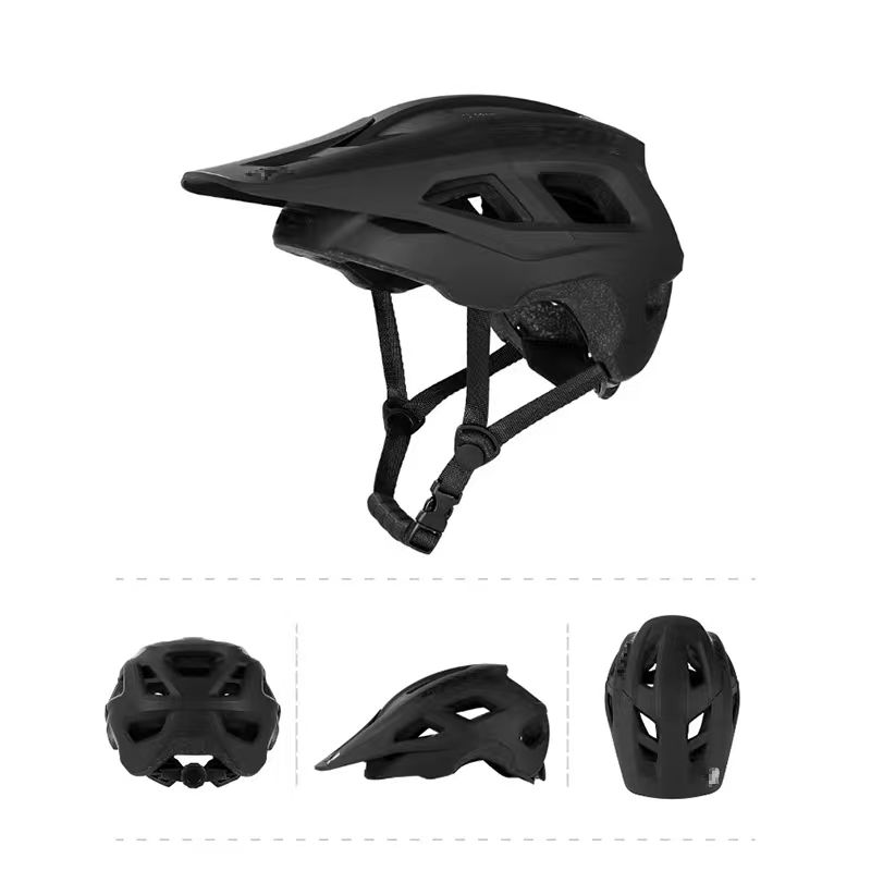 E-Bike & Mountainbike Helm, 17 Belüftungsöffnungen Verstellbarer E-MTB Fahrradhelm für Erwachsene Jugendliche Männer Frauen mit Abnehmbarem Visier, Leichtgewicht