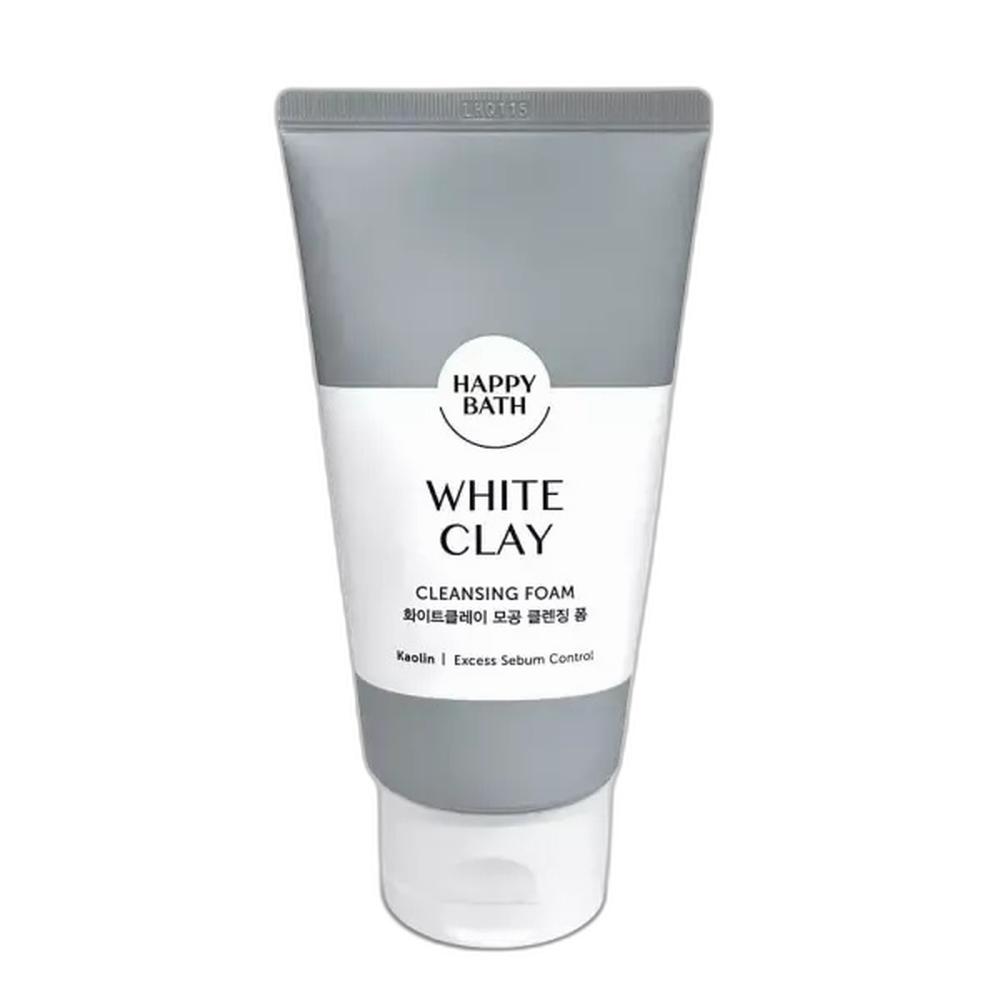 Happy Bath White Clay Pore Cleansing Foam 150g