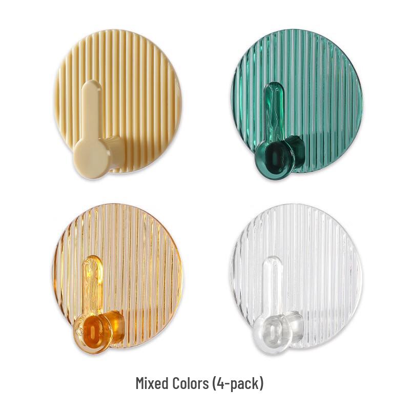 

ZNMW Striped Adhesive Wall Hooks