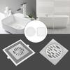 10-50pcs Disposable Shower Drain Hair Catcher Mesh  Drain Covers Floor Sink Strainer Filter Hair Stopper For Bathroom Kitchen