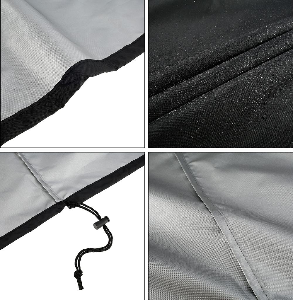 Stacked Patio Chair Dust Cover Outdoor Garden Patio Furniture Protector Cover Waterproof Dustproof Rain Cover Chair Organizer