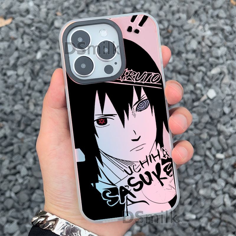 Bunte Ninja Laser iPhone 15 Pro Hülle - Aurora Weiß für Apple 11XsMax, 12, 13, 14, Plus