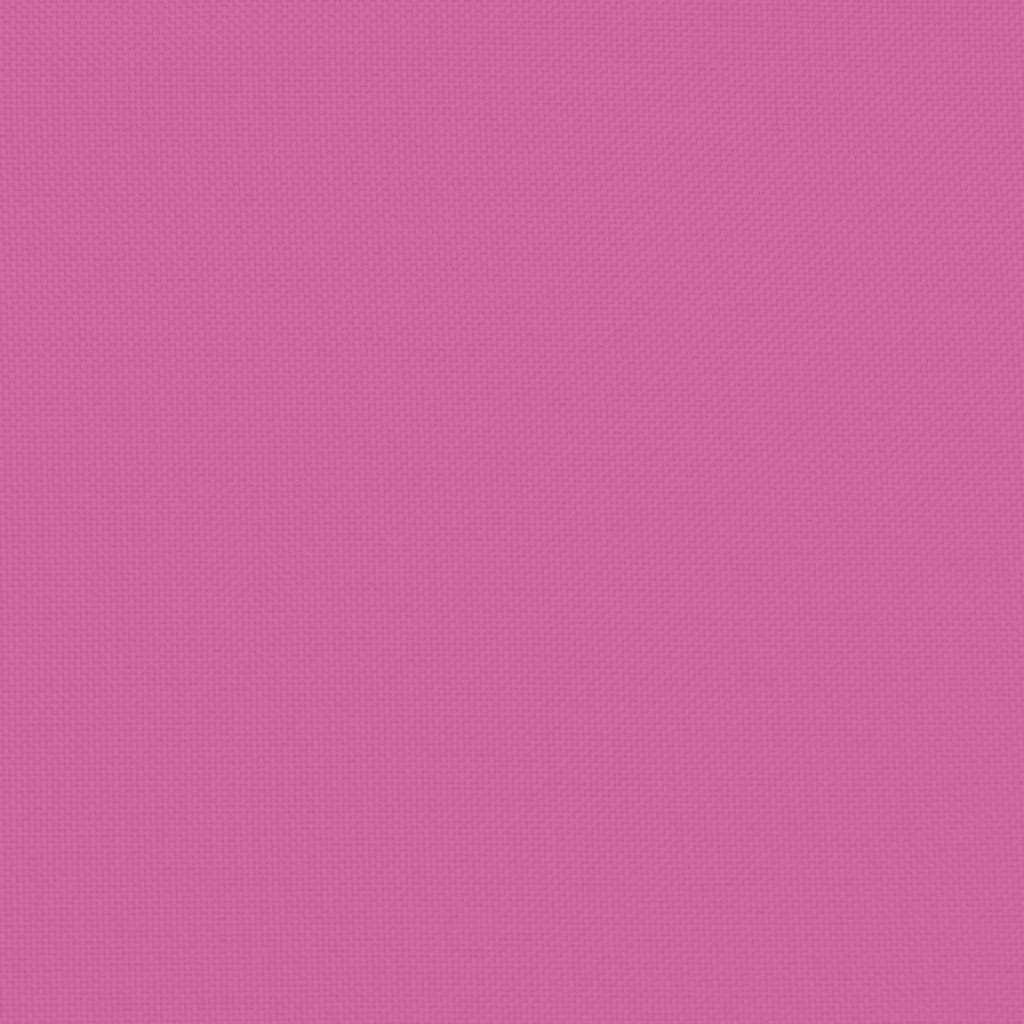 Chair Cushions 2 Pcs. Pink 40x40x7 cm Fabric