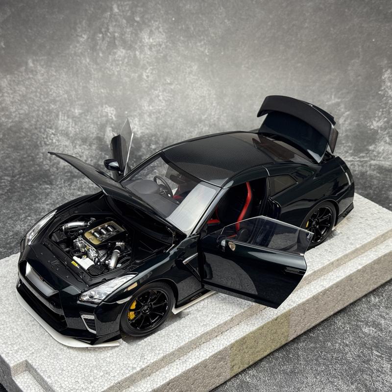 MOTORHELIX MH 1/18 GT-R(R35)Track Edition Engineered By NISMO 2022 Alloy car model sports car static decoration collection