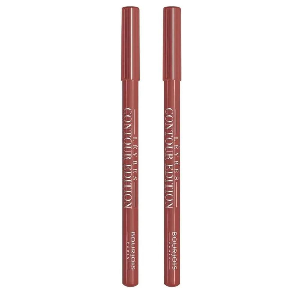 

Bourjois 11 Funky Brown Levres Lip Pencil 2-Pack Bourjois Levres Contour Edition Lip Liner and Pencil 11