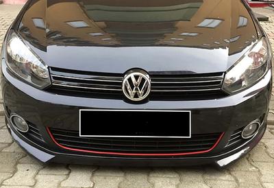 Přední lišta DPT V-2 (pro malování) pro Volkswagen Golf 6