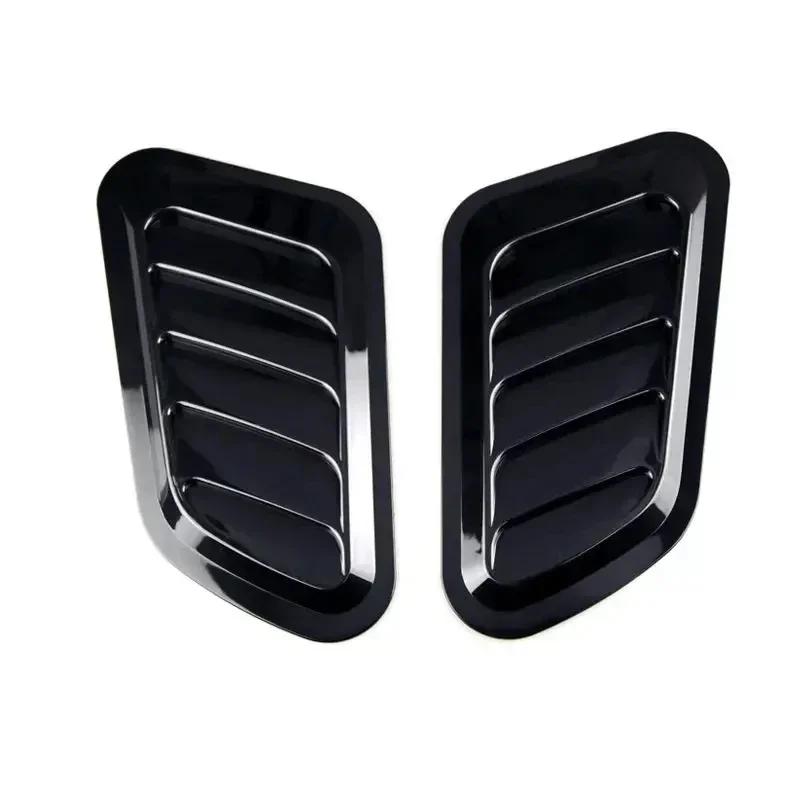 

Universal Car Carbon Fiber Engine Hood Sticker Ventilation Cover Simulation Vent Creative Decorative Sticker Design