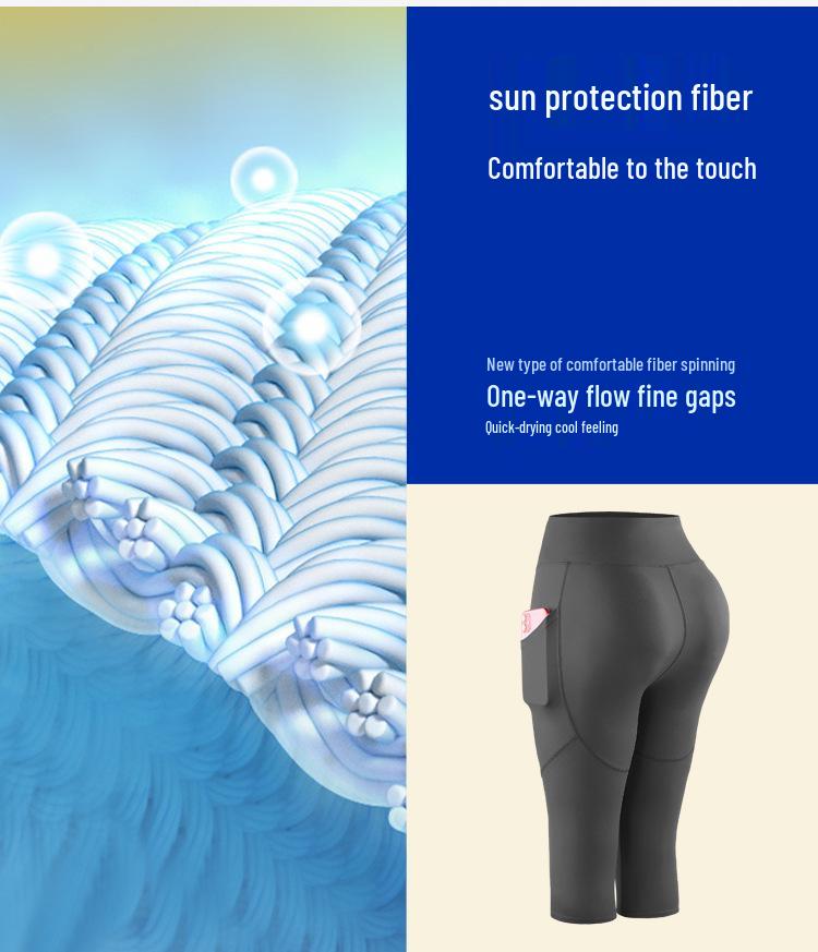 Women’s High-Waist Butt Lift Compression Yoga Shorts - Quick-Dry, Breathable, Elastic Fitness Pants (7-Point Length)